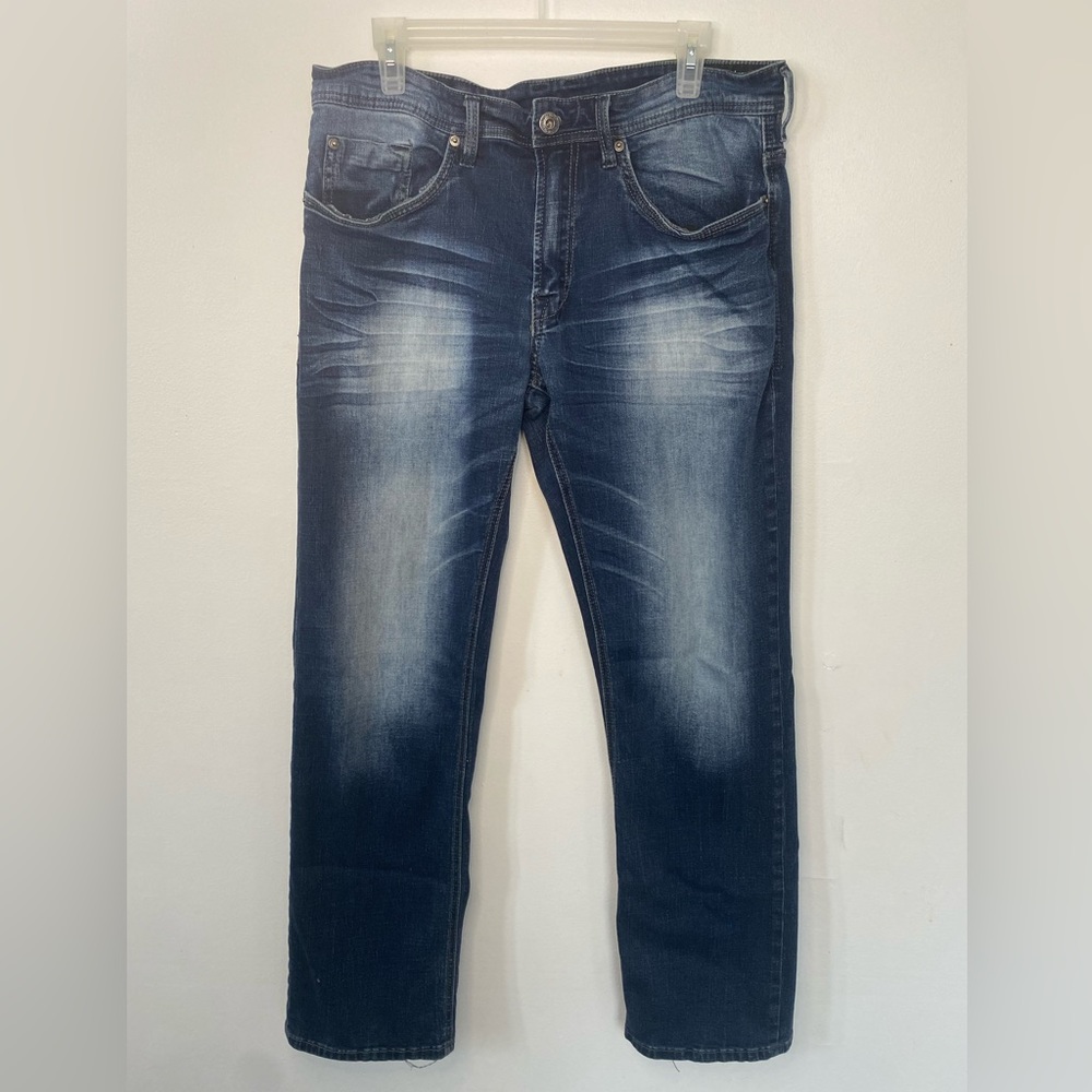 Men’s Faded Jeans - 34/32